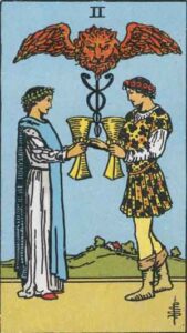 Two of Cups Tarot Card Meanings