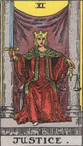 Justice Tarot Card Meanings