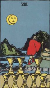 Eight of Cups Tarot Card Meanings