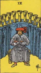 Nine of Cups Tarot Card Meanings